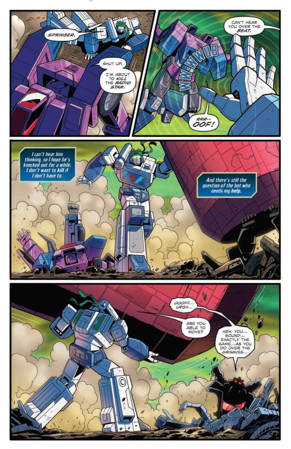 トランスフォーマー　Shattered glass II １巻〜５巻 IDW's Transformers: Shattered Glass II, 5-Page Preview of